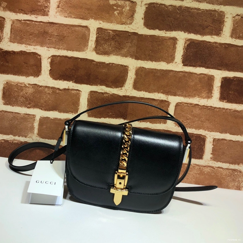 First bag ru GUCCI Sylvie 1969 shoulder mini bag 0818